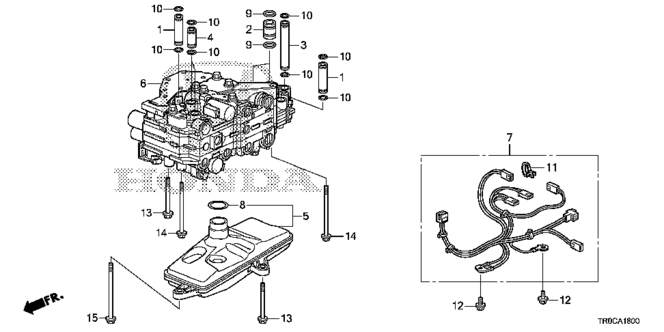 CIVIC SEDAN AT VALVE BODY (CVT)