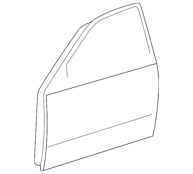 67002-53060 Деталь DOOR SHELL, LEFT