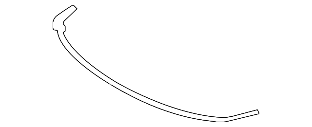 86590-3K000 Деталь LOWER DEFLECTOR