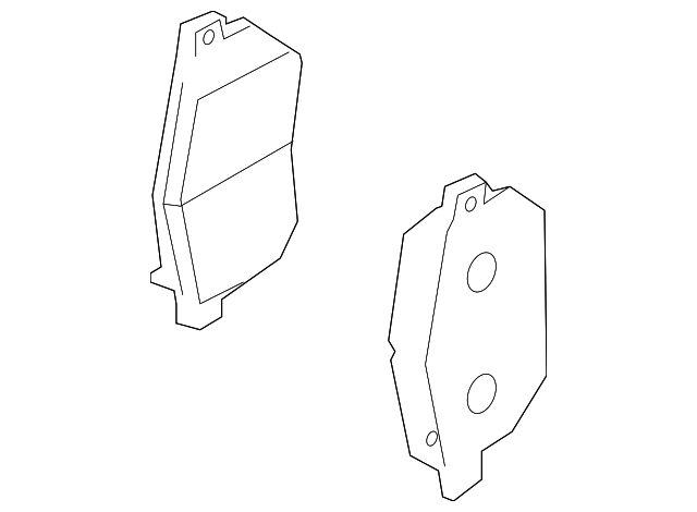 41060CA093 Деталь BRAKE PADS