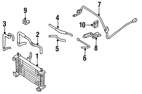MPV TRANS OIL COOLER