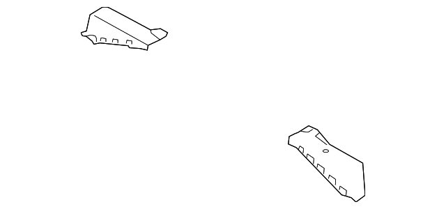 65818-3X200 Деталь CENTER PANEL REINFORCEMENT, LEFT