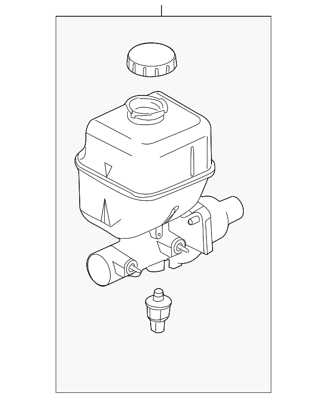 BC3Z-2140-A Деталь MASTER CYLINDER