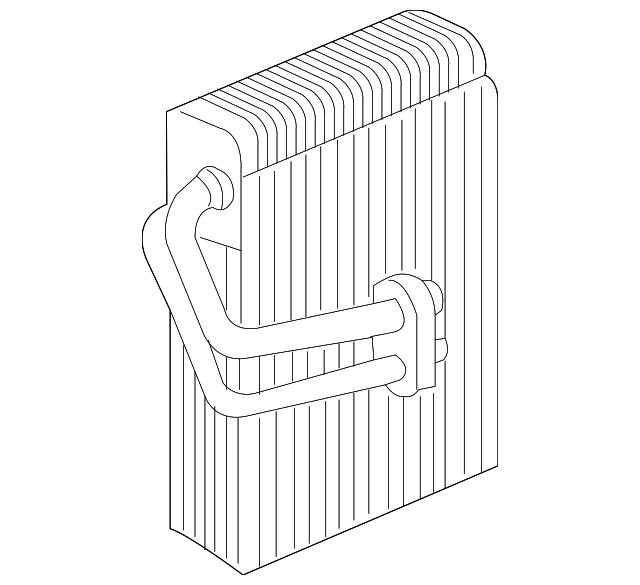 15925708 Деталь EVAPORATOR CORE