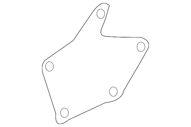 53736-04060 Деталь APRON ASSY UPPER SEAL, LEFT