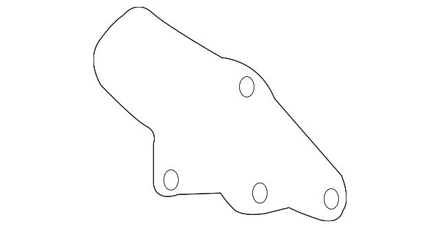 53883-04030 Деталь APRON ASSY LOWER SEAL, RIGHT