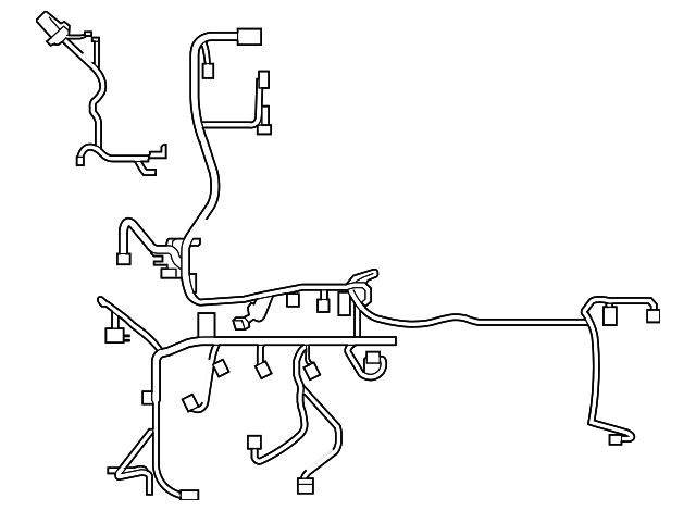 3665482Z20 Деталь ENGINE HARNESS