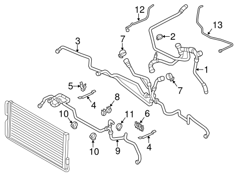 M6 Gran Coupe HOSES & PIPES 5