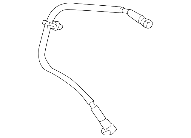 12656669 Деталь AIR TUBE, LEFT
