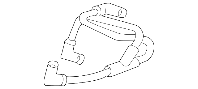 12659905 Деталь AIR TUBE, LEFT