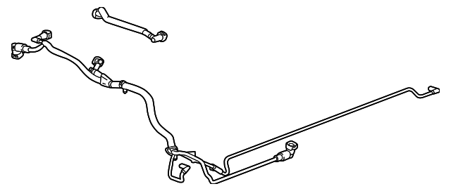 12656672 Деталь AIR TUBE, LEFT
