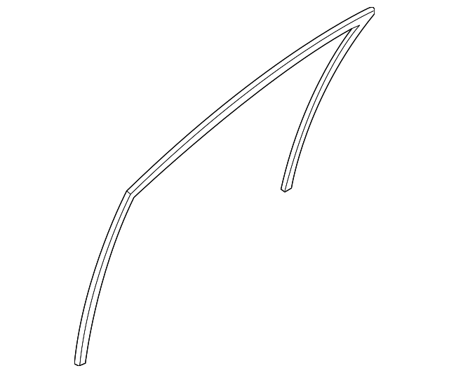 82540-1D000 Деталь RUN CHANNEL, RIGHT