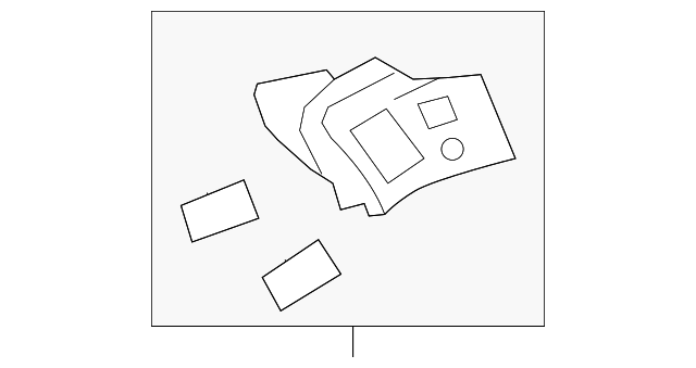 20791080 AIR VENT, LEFT