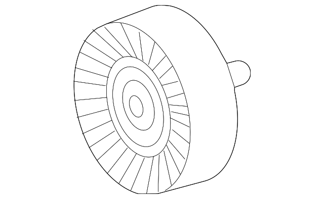 11-28-7-535-860 TENSION PULLEY