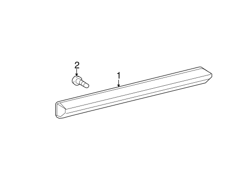 CT200h HIGH MOUNTED STOP LAMP