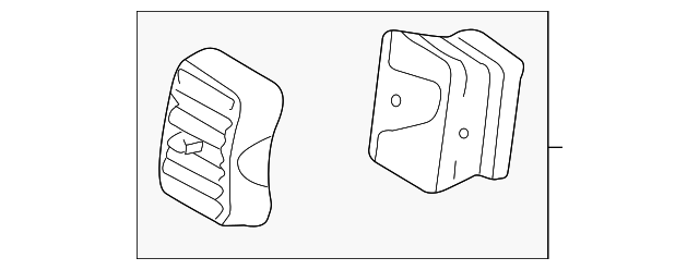EC0164731A20 Деталь VENT LOUVER
