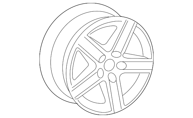 8P0-601-025-EM Деталь WHEEL, ALLOY