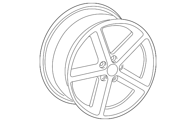 8P0-601-025-EC Деталь WHEEL, ALLOY