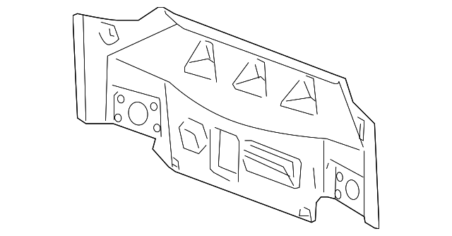 15246336 Деталь REAR BODY PANEL