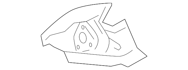 15869383 Деталь TAIL LAMP POCKET, RIGHT