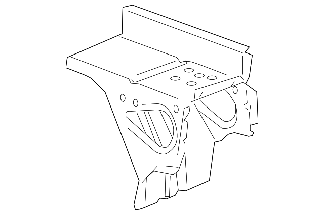 15887746 Деталь DRIP CHANNEL, LEFT