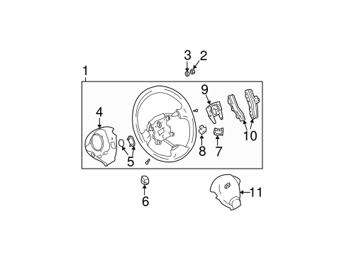 Santa Fe STEERING WHEEL & TRIM