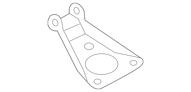 544A8-6M000 Деталь CROSS RAIL BRACKET, RIGHT