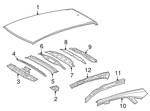 NX200t ROOF & COMPONENTS
