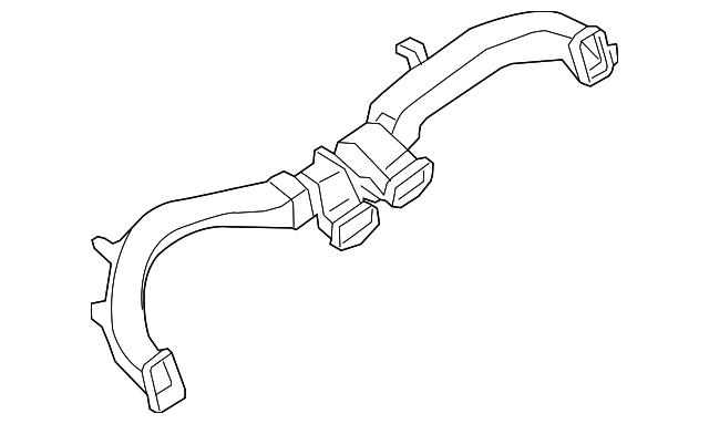 27860-3TA0A Деталь CENTER DUCT