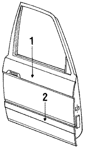 B2200 DOOR & COMPONENTS