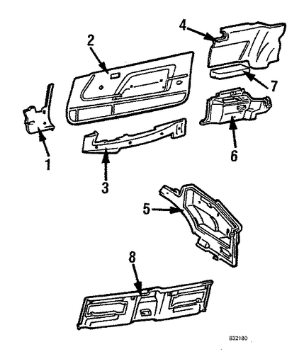 Celica INTERIOR TRIM