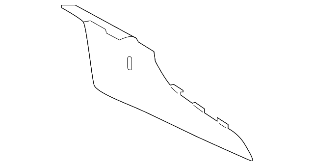 5G1-863-046-A-82V Деталь LOWER TRIM PANEL, RIGHT