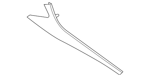 5G1-863-487-C-LX1 Деталь UPPER TRIM PANEL, LEFT