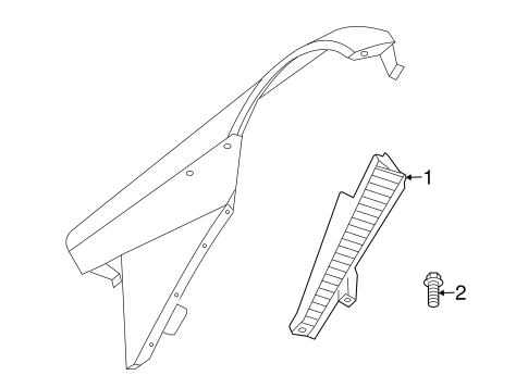 Viper EXTERIOR TRIM - FENDER
