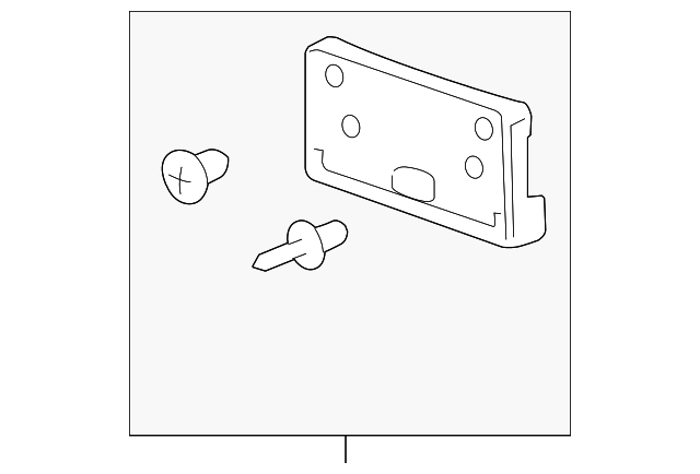 95094483 Деталь LICENSE BRACKET