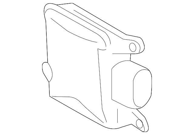 8U0-907-568-F Деталь CONTROL MODULE, LEFT