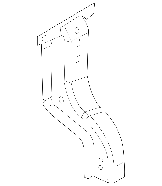 5115266AC Деталь WHEELHOUSE BRACE, RIGHT