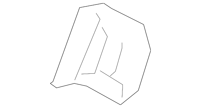 5074092AA Деталь STRIKER RETAINER, LEFT
