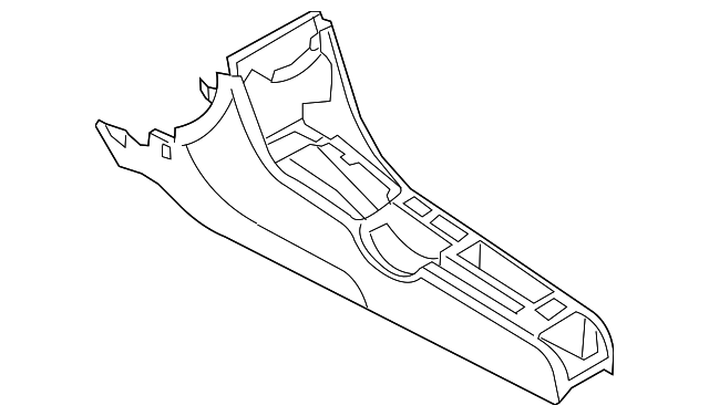 8H0-863-241-B-42R FRONT CONSOLE