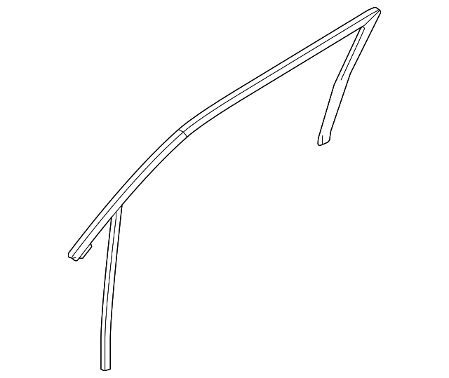 8P4-839-439-B Деталь RUN CHANNEL, LEFT