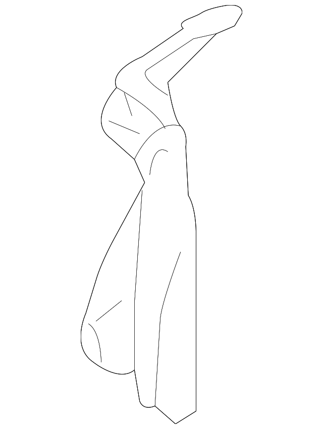 8P4-839-158-C Деталь FRONT COVER, RIGHT