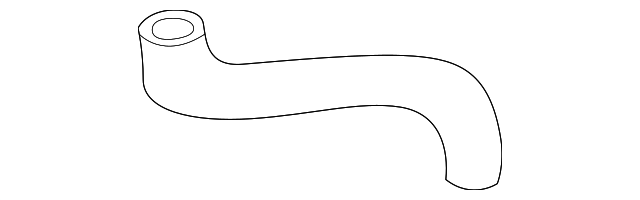 YC2Z-8260-DA UPPER HOSE