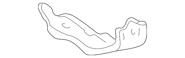 53845-AA010 FENDER BRACE, RIGHT