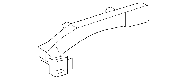 55843-07020 Деталь OUTER DUCT, LEFT