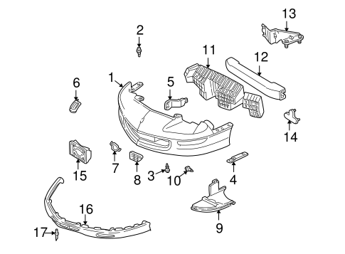 Camaro BUMPER & COMPONENTS - FRONT