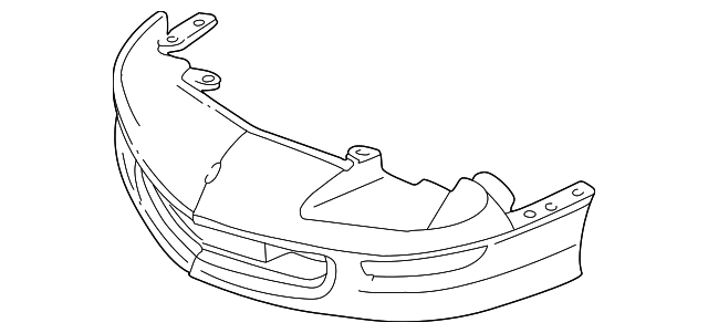10248139 Деталь BUMPER COVER