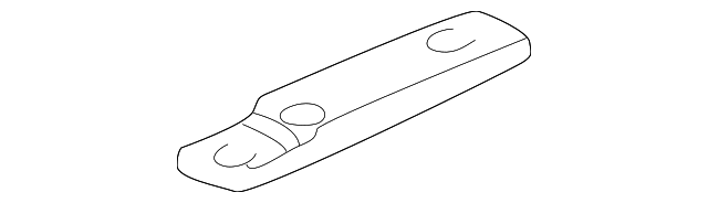 10233029 Деталь BUMPER COVER SUPPORT, RIGHT