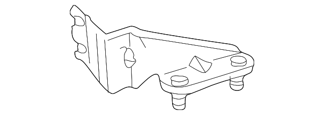 10182013 Деталь IMPACT BAR SIDE BRACKET, LEFT