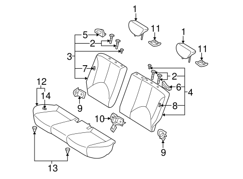 Rio REAR SEAT