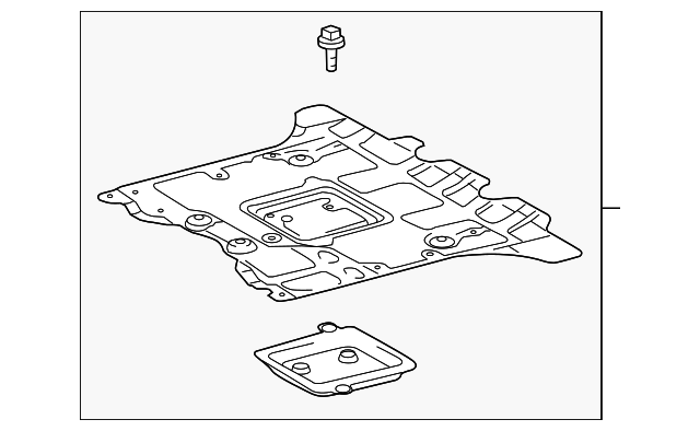 51420-60070 Деталь REAR SHIELD